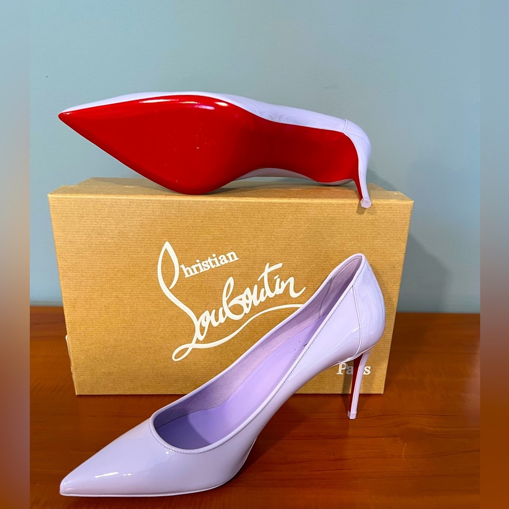 Christian Louboutin Sporty Kate 85mm In Lavender